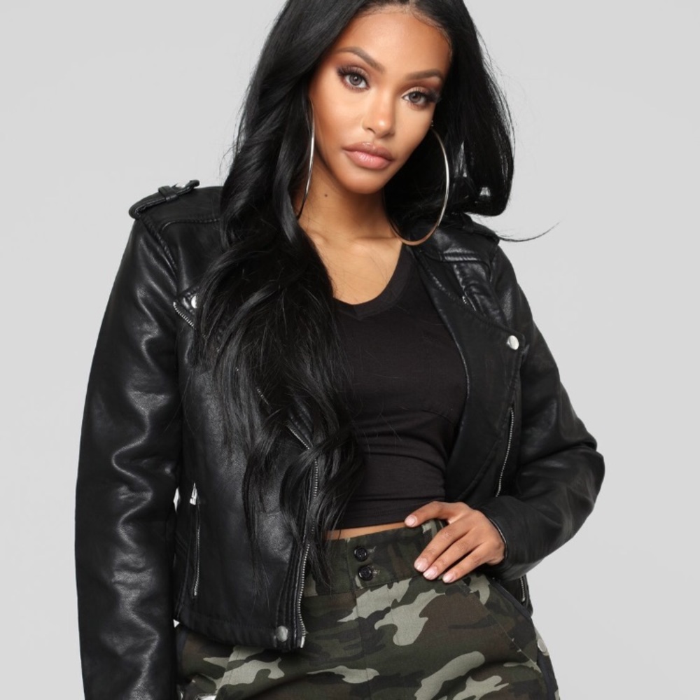 Leather jacket